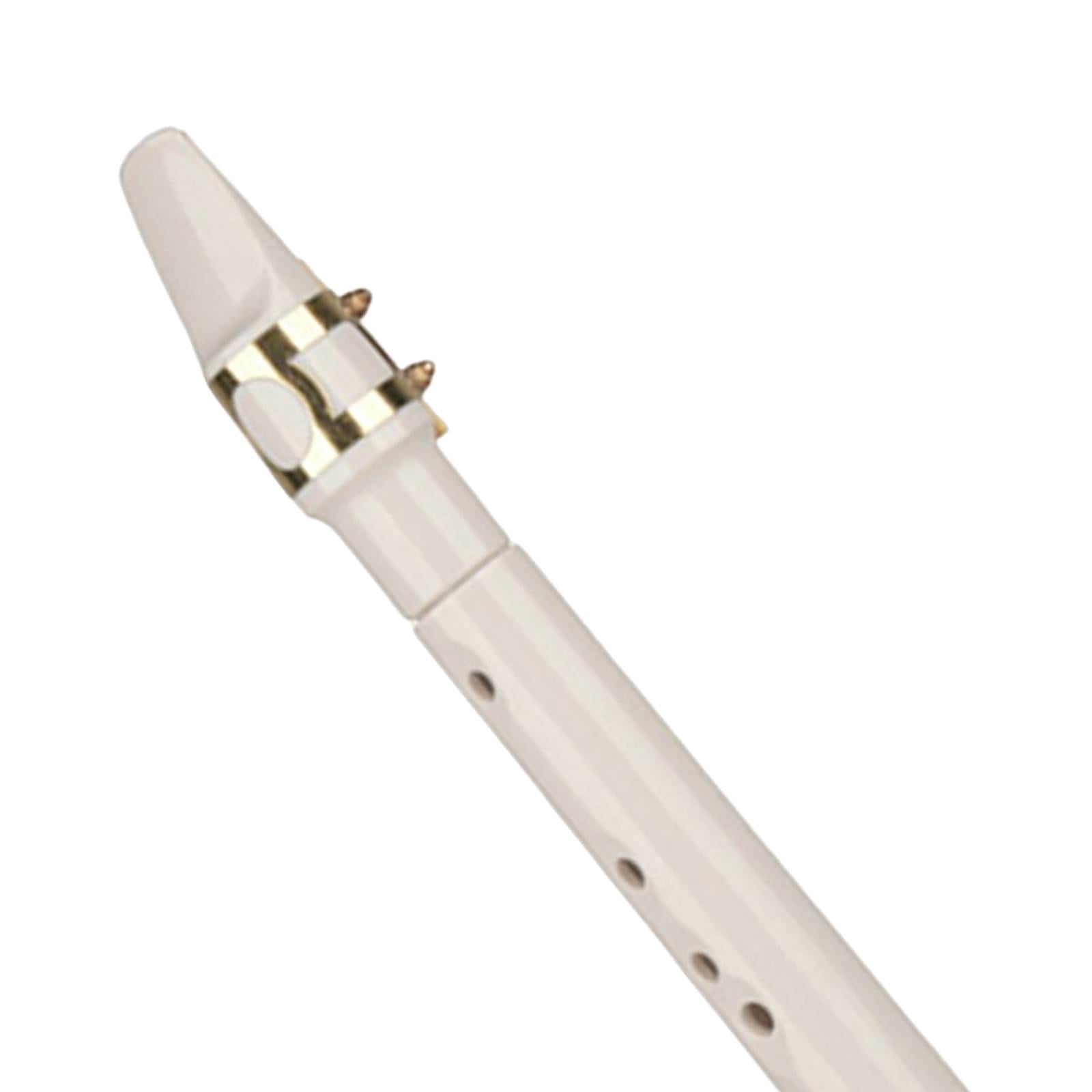LeeQinersw Portable Mini Pocket Saxophone Professional Instruments Woodwind Instrument with White