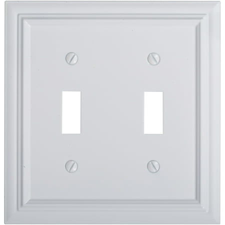 Hardware Metal Plate - Elumina™ Décor™ Cast Metal White Wallplate