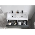 thumbnail image 6 of Manarola 48" Dark Gray with Thick Quartz Wall Mount Bathroom Vanity, 6 of 9