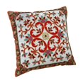 thumbnail image 2 of Funda de almohada decorativa bordada, funda de almohada tradicional para sofá, cama, sala de estar, 100 % algodón., 2 of 6