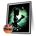 thumbnail image 3 of (B4431) Resina La Serie Personajes Silueta Personaje Disney Con Diamantes Completos 30*40CM, 3 of 9