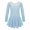Light Blue-A, variant on CHICTRY Girls Short Sleeves Tutu Ballet Dance Dress Gymnastic Training Leotard Black 8-10