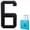 Black-6, variant on Bag Charms for Bogg Bag Accessories, Customizable Alphabet Letters for Bog Bag Original Models Rubber Beach Tote-(Pink/White/Black) Letters