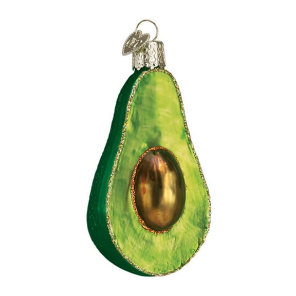 Old World Christmas Avocado Guacamole Glass Blown Ornaments for Christmas Tree