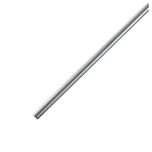 K&S 1/4 in. D X 12 in. L Stainless Steel Unthreaded Rod