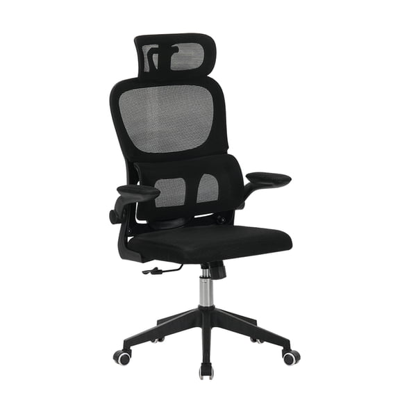 Ergonomic High Back Mesh Desk Chair, Big & Tall Swivel Office Chair, Black
