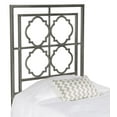 thumbnail image 2 of SAFAVIEH Silva Geometric Glam Metal Headboard, Twin, Antique Iron, 2 of 4