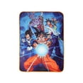thumbnail image 6 of Dragon Ball Goku Vegeta Whis Beerus Piccalo Plush Fleece Throw Blanket 45" x 60", 6 of 7