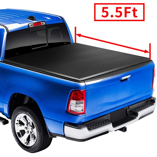 Eagle Soft Tri Fold Fits 2004 2014 Ford F150 Truck 5 5ft Short Bed Tonneau Truck Bed Cover F 150 2006 2014 Lincoln Mark Lt Walmart Com Walmart Com
