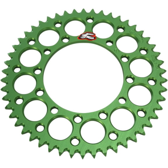Renthal Ultralight Aluminum Rear Sprocket Green 50 Tooth (191U-420-50GEGN)
