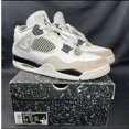 thumbnail image 1 of Ni - ke Size 11 - Ni - ke Air Jordan 4 Retro Military Black Men's Shoes - Ships Now, 1 of 5