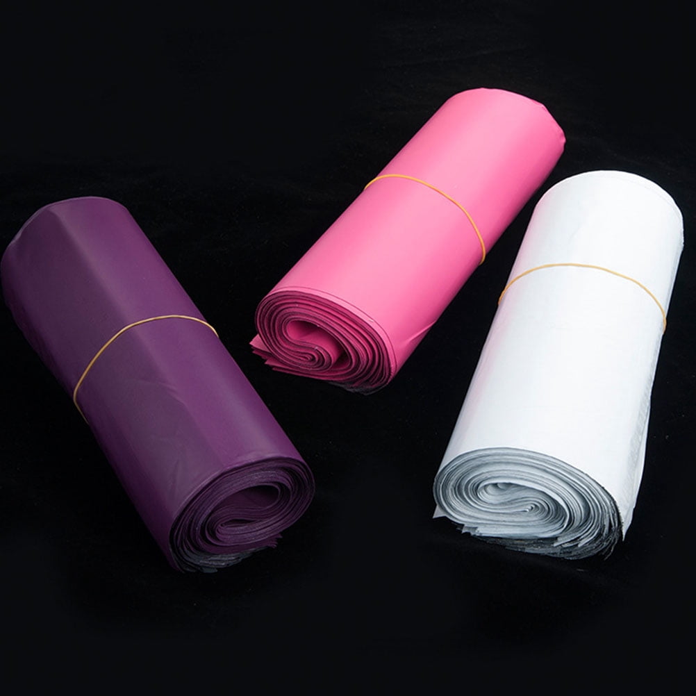 Sensethe 100pcs Purple Poly Mailers Envelopes Shipping Bags Self Sealing Mailing Bags Waterproof Mailer Postal Bags Packing Packs Business Supplies 23x35