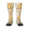 thumbnail image 1 of Easygdp Chaussettes de Sport à Imprimés Floraux Groovy Chaussettes de Compression pour Hommes et Femmes, 1 of 6