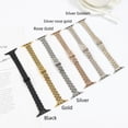 thumbnail image 1 of Adecuado para Apple 7 8 9 Generación Reloj Correa de metal Apple Watch Siete cuentas Cintura Pulsera de 14 mm, 1 of 5