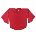 thumbnail image 2 of PEARSOX 100 Denier Blank Polyester Hockey Jersey - Scarlet (Adult Medium), 2 of 3