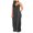Black, variant on Lilgiuy Women Plus Size Pocket V-Neck Printing Sleeveless Loose Casual Sling Long Dress