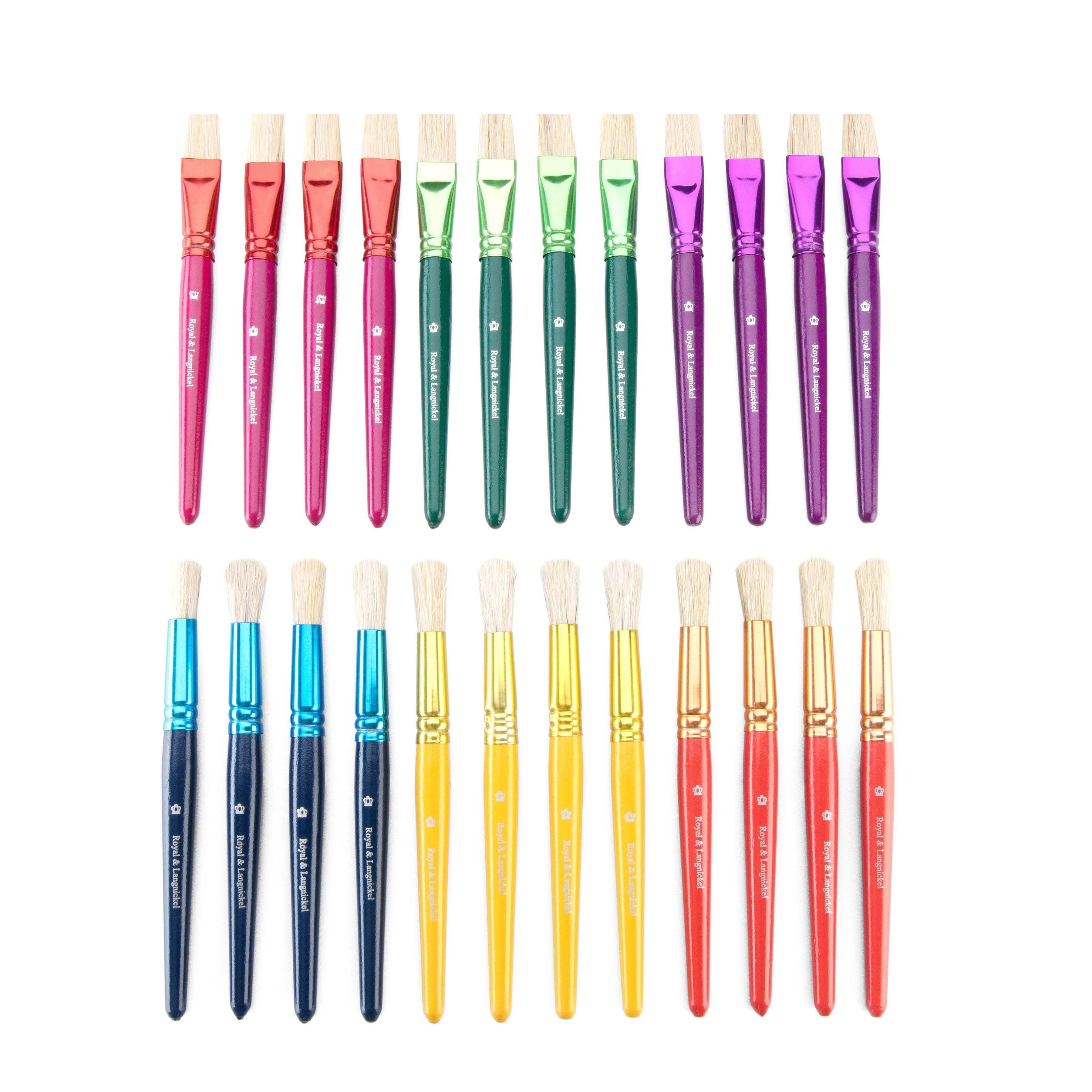 RCVP-107 | 24pc Chubby Early Learning Brush Classroom Value Pack