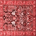 thumbnail image 1 of Ahgly Company Indoor Square Persian Red Traditional Area Rugs, 3' Square, 1 of 4