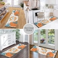 thumbnail image 6 of Yayeee Runner Rug for Bedroom 2'x6' Machine Washable Hallway Non Slip Mat, Big Pumpkins, 6 of 8