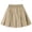 Khaki, variant on School Uniform Girls Plaid Box Pleat Skirt Top of the Knee Back to School