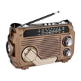 thumbnail image 1 of 2026 new Solar Hand Crank Emergency Radio, Bluetooth 5.2 Speaker with AM FM SW 3 Band Reception, 3W Powerful Audio and Power Bank, Portable Multifunctional Radio, 1 of 8