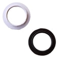 thumbnail image 4 of Seitruly 100 Uds. Pantallas de lámpara de plástico anillos de pantalla adaptador de luz de soporte de bombilla desmontable de retención blanca Electrónica Blanco, 4 of 6