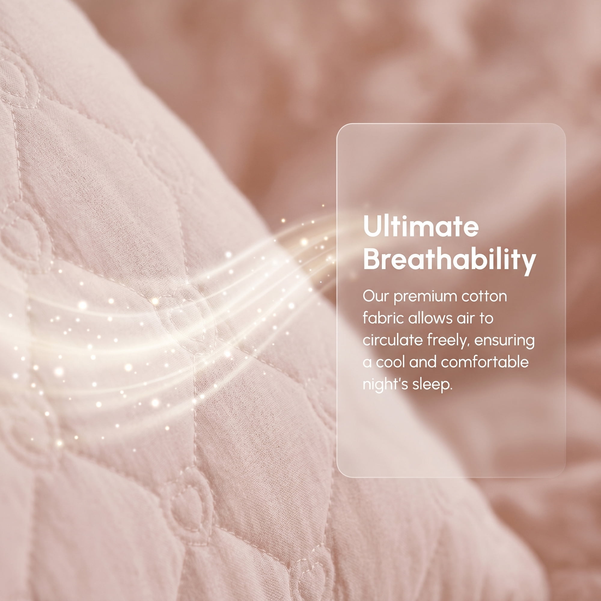 Unique Bargains 2-pcs Heart-shaped Polyester Comfortable Quilted Pillow Protector Beige