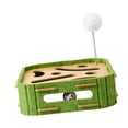 thumbnail image 2 of Toy de rascador de gato, muebles para mascotas suministra una caja interactiva de bolas de tablero de rasguño de gatos multifuncionales, rompecabezas Cuadrado, 2 of 8