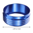 thumbnail image 2 of NUOLUX 3Ud Anillo Decorativo Para Panel De Control Del Aire Acondicionado De Auto Metal, 2 of 6