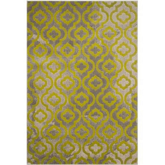 SAFAVIEH Porcello PRL7734G Light Grey / Green Rug