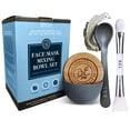 thumbnail image 1 of Set de cuencos para mezclar mascarillas Bare Essentials Living Clay Grey, 1 of 9