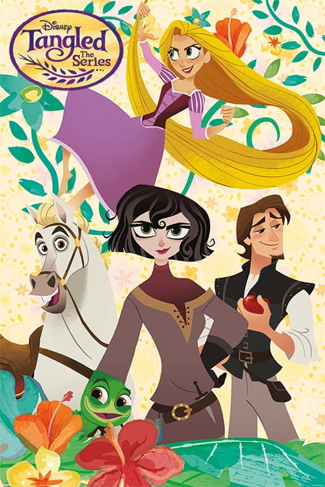 Tangled The Series - Disney TV Show Poster / Print (The Cast) (Size: 24 ...