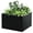 No Bottom, variant on QinaQin Large Metal Flower Pots Suitable for Outdoor Plants, Heavy-Duty Steel Rectangular Flower Pots with Snap-Fit Assembly, Suitable for Gardens, Patios, and Courtyards