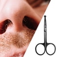 thumbnail image 4 of Nose Hair Scissors Safe Anti-rust Stainless Steel Eyebrows Nose Moustache Scissors for Gift, 4 of 8