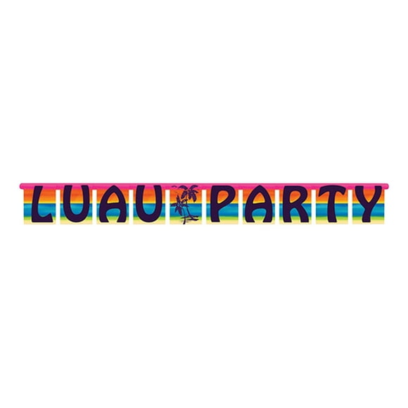 Creative Converting Aloha Summer Luau Party Jointed Banner