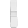 thumbnail image 3 of 72"W x 24"H x 6"D x 6"F, 8/12 Pitch, Davenport Architectural Grade PVC Gable Bracket, 3 of 8