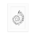 thumbnail image 1 of Musical Note Music Score Art Deco Fashion Desktop Photo Frame Picture Display Decoration Art Painting, 1 of 3