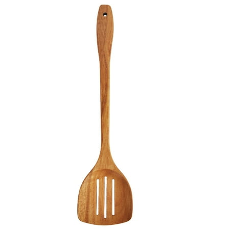 

Spatula Fish Turner Slotted Wood Flipper Wooden Kitchen Fry Cooking Steak Pancake Stick Non Utensils Fillet Wok Nonstick