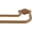 Brown Wood Grain, variant on Anqiue Bronze Double Curtain Rods For Windows 72-144 Inch,Heavy Duty Double Curtain Rod with Aluminum Finial and Bracket,Adjustable Double Window Rods For Blackout Or Room Darkening Panel