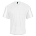 thumbnail image 3 of Toptie Mens Football Jersey Shirt, Adult Mesh Soccer Jerseys Breathable, Game Day Team Shirt-White-XL, 3 of 8