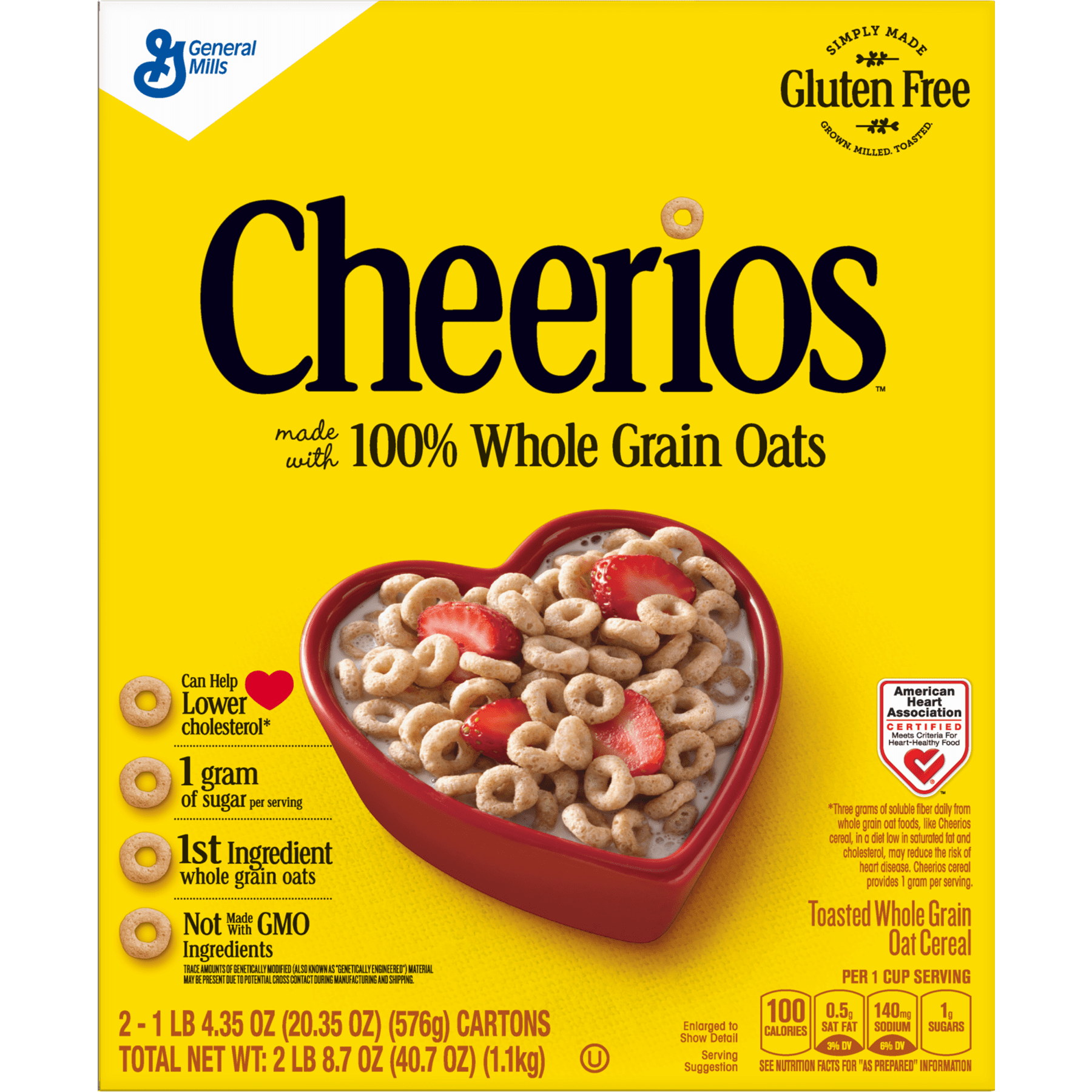 cheerio ingredient label cheerio ingredient label