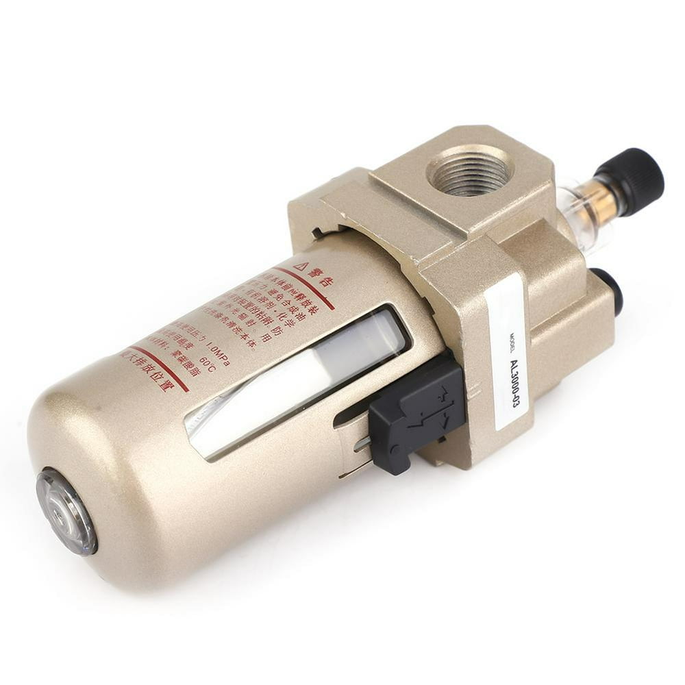 LYUMO 3/8 AL300003 Air Compressor Drain Filter Water Moisture Trap Separator, Air Compressor