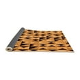 thumbnail image 2 of Ahgly Company Indoor Rectangle Abstract Orange Modern Area Rugs, 8' x 10', 2 of 4