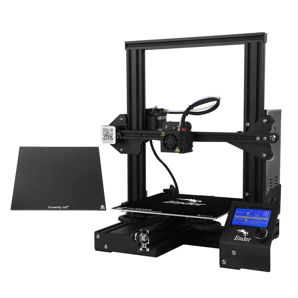 Creality 3D ender-3X 3D Printer MK-10 extruder 220*220*250mm Glass Plate A6Z4 