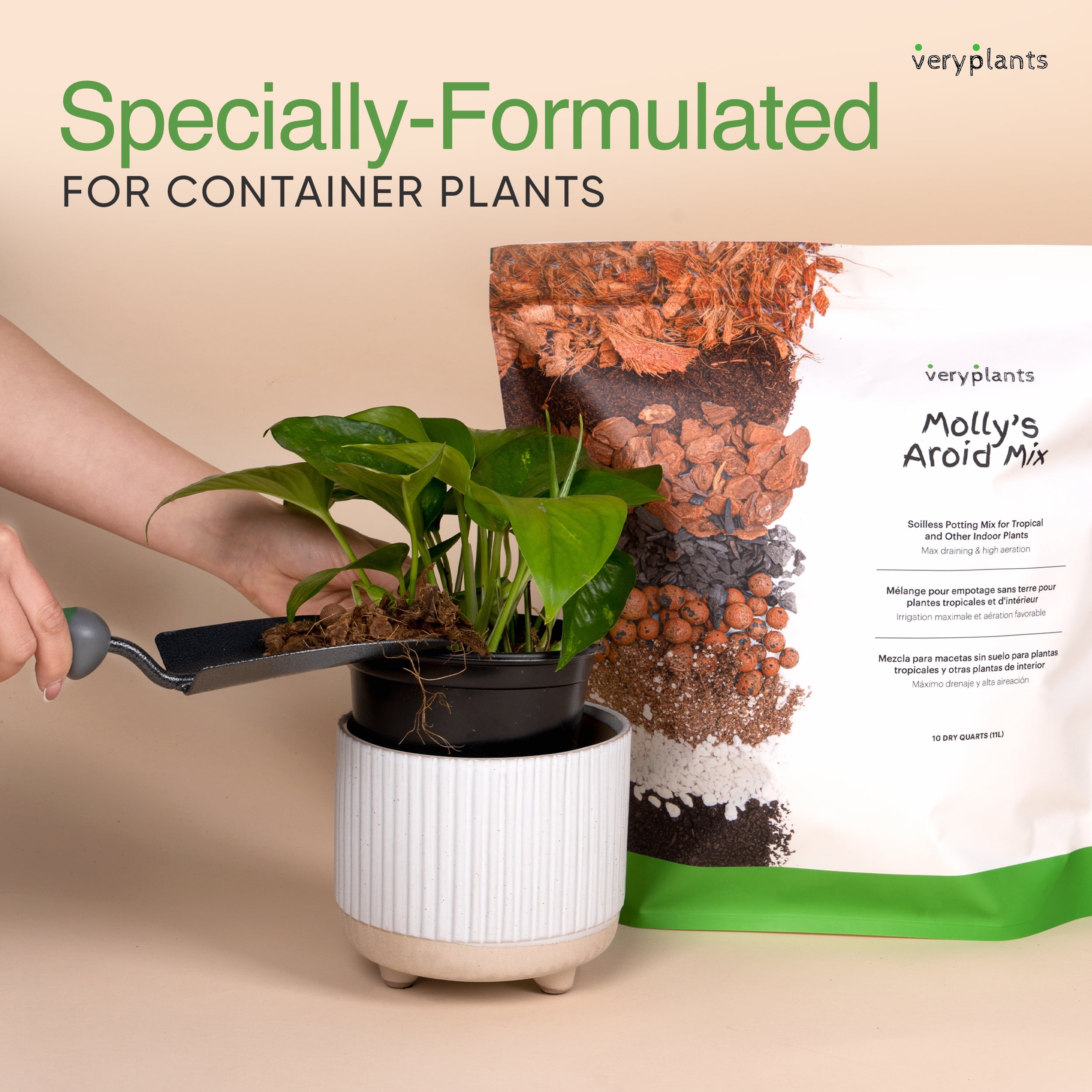 Molly's Aroid Mix - A Premium Tropical Plant Soilless Potting Mix by VERYPLANTS