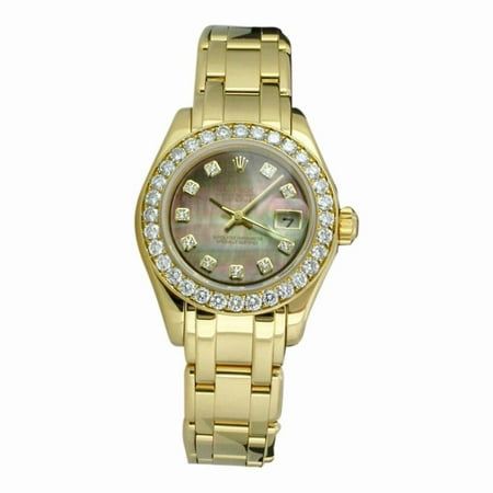 Rolex Masterpiece - Pre-Owned Rolex Masterpiece 80298 Gold Women Watch (Certified Authentic & Warranty)