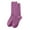 Purple, variant on FhsagQ Socks Womens Socks Plus Size Women Casual Home Socks Warm Wool Socks Solid Color Mid Calf Socks Women's Socks Sleep Womens Socks Plus Size Push Up Red One Size