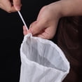thumbnail image 5 of 2-Pack Nylon Straining Bags - 20x30cm Reusable Mesh Filter for Brewing, Juicing & Cheesemaking, Fine-Weave Food-Grade Strainer with Drawstring Closure, 5 of 6