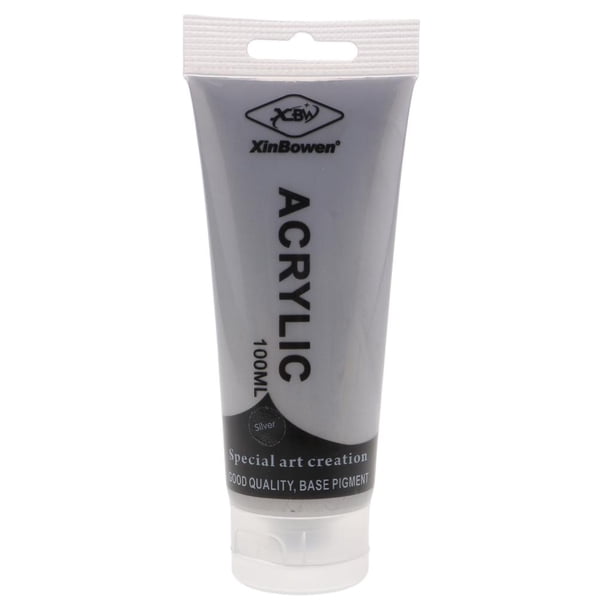 Pintura acrílica de de tubos multicolores de 100 ml: pintura sobre Material / / tela de arcilla, suministro de cerámica plata