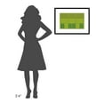 thumbnail image 4 of Global Gallery Jan Niezen 'Green Home' Framed Wall Art, 4 of 4